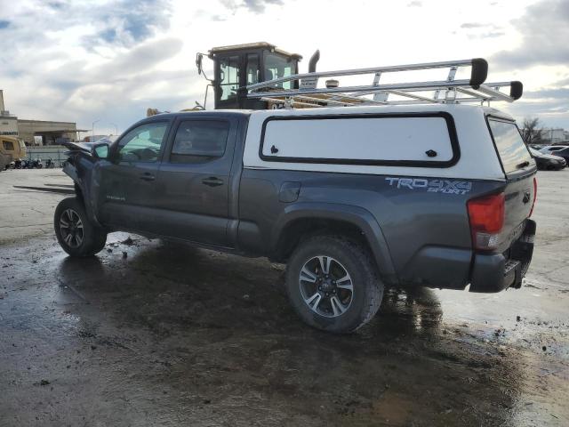 3TMDZ5BN4HM015140 - 2017 TOYOTA TACOMA DOUBLE CAB GRAY photo 2