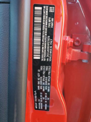 ZACCJADB2HPE70578 - 2017 JEEP RENEGADE LIMITED RED photo 12