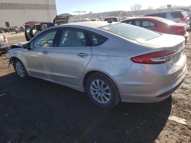 3FA6P0G72HR397981 - 2017 FORD FUSION S SILVER photo 2