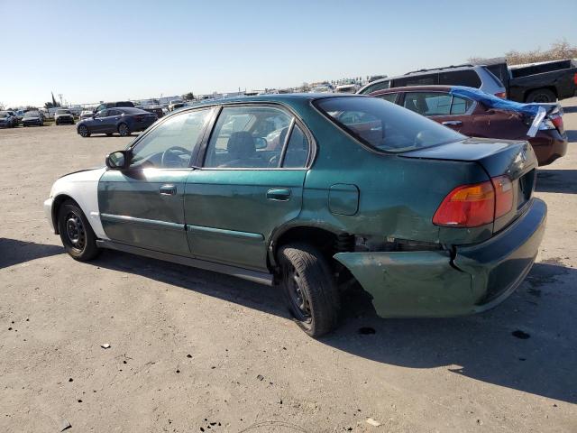 2HGEJ6617YH561939 - 2000 HONDA CIVIC BASE GREEN photo 2