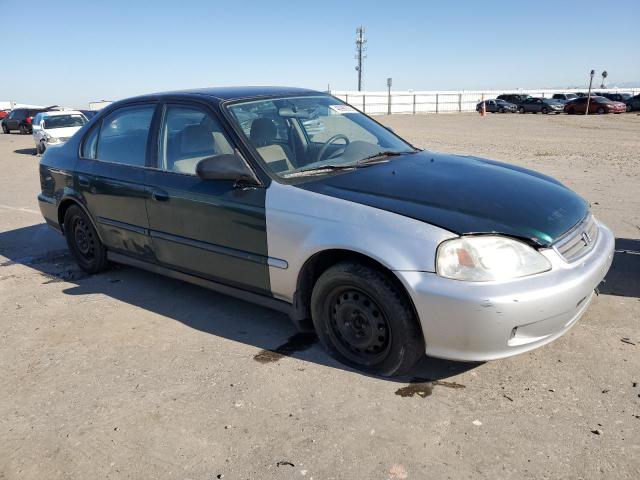 2HGEJ6617YH561939 - 2000 HONDA CIVIC BASE GREEN photo 4