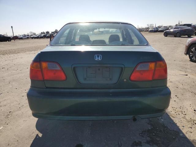 2HGEJ6617YH561939 - 2000 HONDA CIVIC BASE GREEN photo 6