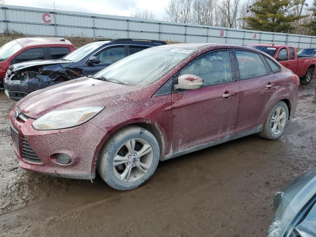 1FADP3F24DL306751 - 2013 FORD FOCUS SE MAROON photo 1