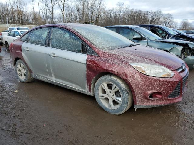 1FADP3F24DL306751 - 2013 FORD FOCUS SE MAROON photo 4