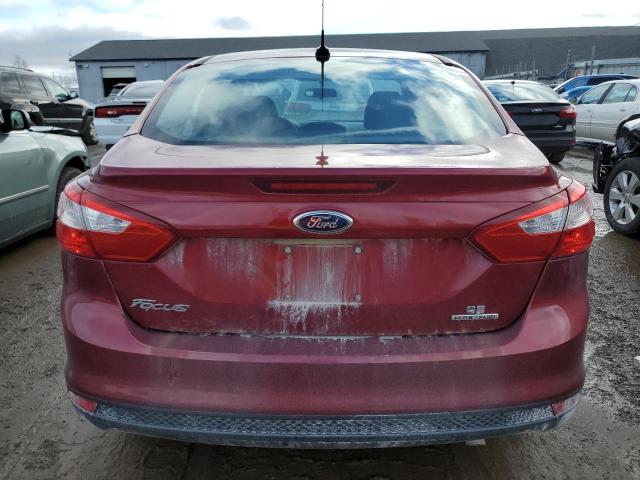 1FADP3F24DL306751 - 2013 FORD FOCUS SE MAROON photo 6