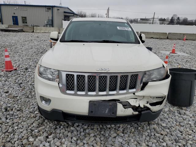 1C4RJFAG9CC150744 - 2012 JEEP GRAND CHER LAREDO WHITE photo 5