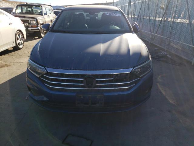 3VWG57BU5KM094348 - 2019 VOLKSWAGEN JETTA SEL PREMIUM BLUE photo 5