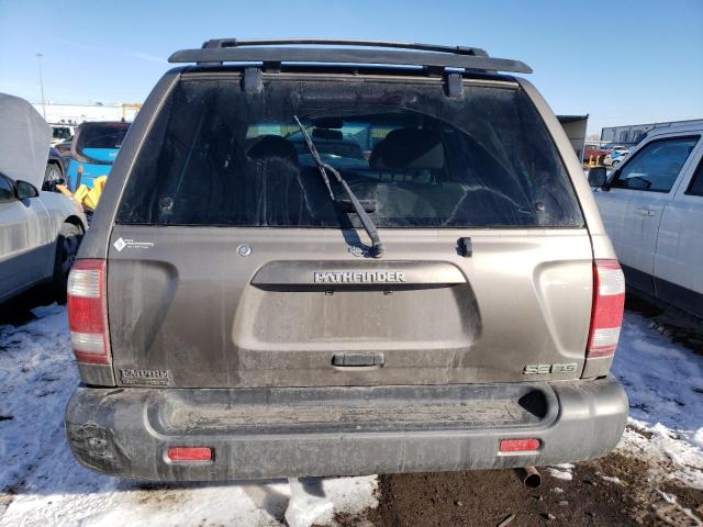 JN8DR09Y11W576330 - 2001 NISSAN PATHFINDER LE TAN photo 6