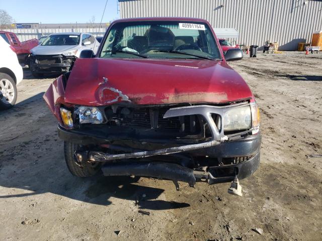 5TENL42N84Z415537 - 2004 TOYOTA TACOMA MAROON photo 5