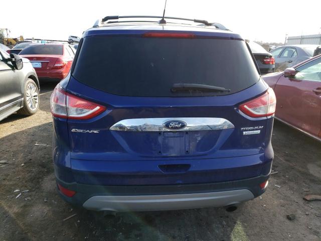 1FMCU0JX4EUA59108 - 2014 FORD ESCAPE TIT BLUE photo 6