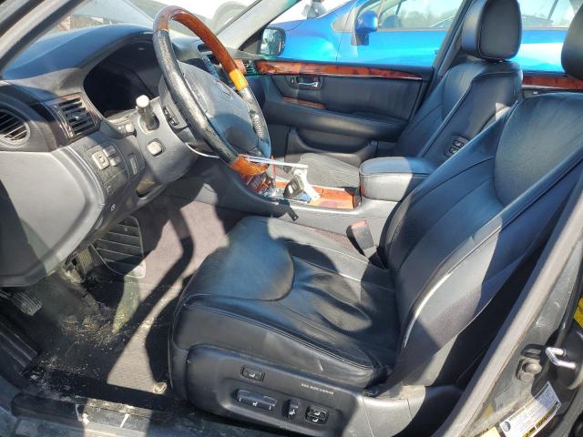 JTHBN36F050180089 - 2005 LEXUS LS 430 GRAY photo 7