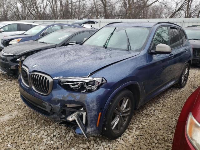 5UXTS3C53K0Z08427 - 2019 BMW X3 XDRIVEM40I BLUE photo 1
