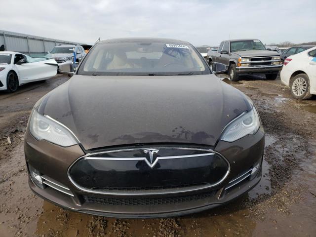 5YJSA1CN2DFP05988 - 2013 TESLA MODEL S შავი ფოტო 5