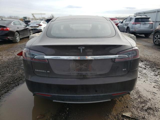 5YJSA1CN2DFP05988 - 2013 TESLA MODEL S შავი ფოტო 6