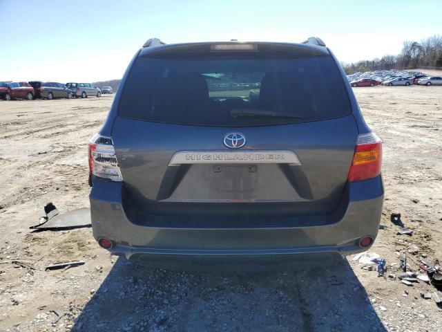 5TDZK3EHXAS017579 - 2010 TOYOTA HIGHLANDER GRAY photo 6