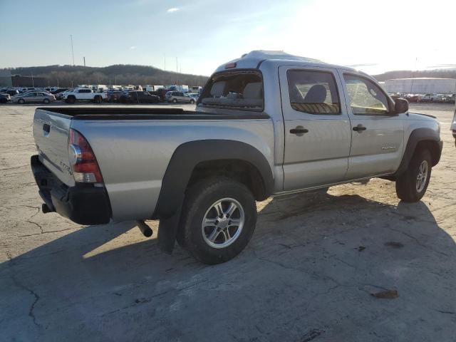 3TMJU4GN4AM101557 - 2010 TOYOTA TACOMA DOUBLE CAB PRERUNNER SILVER photo 3