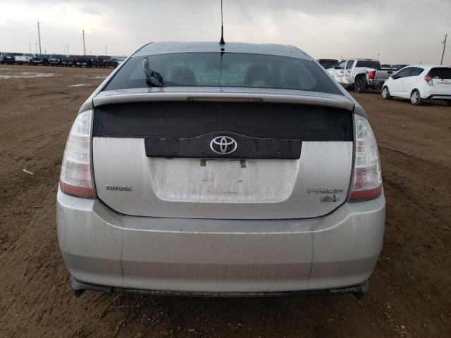 JTDKB20U477645589 - 2007 TOYOTA PRIUS SILVER photo 6