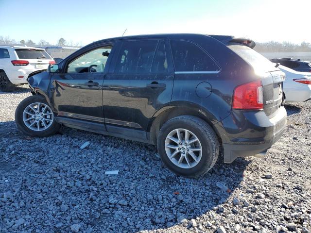 2FMDK3GC1DBC95073 - 2013 FORD EDGE SE BLACK photo 2