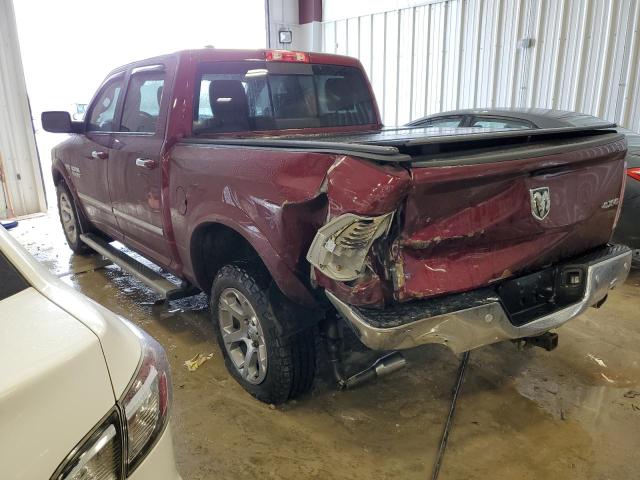 1C6RR7NTXGS379250 - 2016 RAM 1500 LARAMIE BURGUNDY photo 2