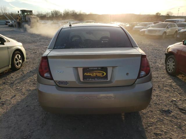 1G8AJ55F47Z164315 - 2007 SATURN ION LEVEL 2 TAN photo 6