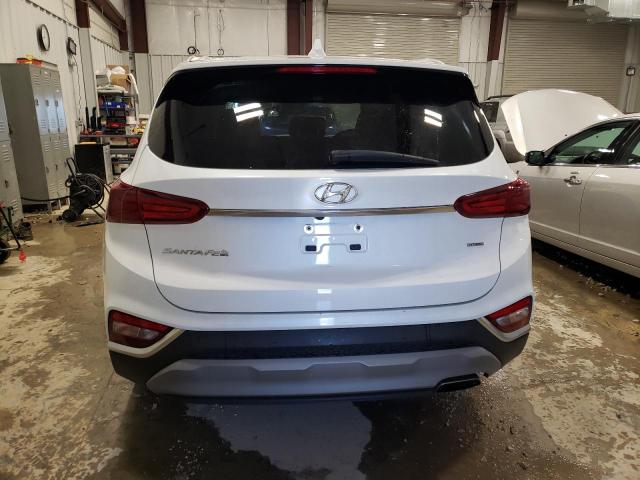 5NMS3CAD7KH066423 - 2019 HYUNDAI SANTA FE SEL WHITE photo 6