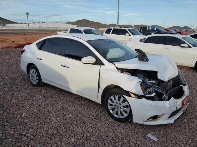 3N1AB7AP7KY269112 - 2019 NISSAN SENTRA S WHITE photo 4