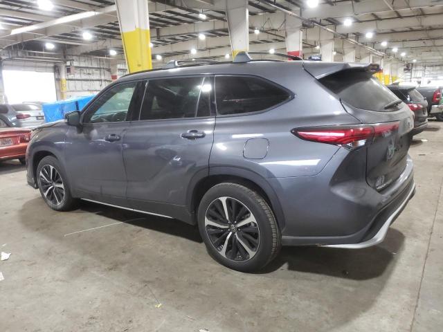 5TDLZRBH4MS127413 - 2021 TOYOTA HIGHLANDER XSE GRAY photo 2