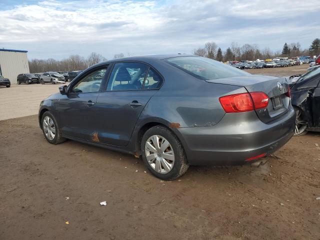 3VWDZ7AJXBM028974 - 2011 VOLKSWAGEN JETTA SE GRAY photo 2