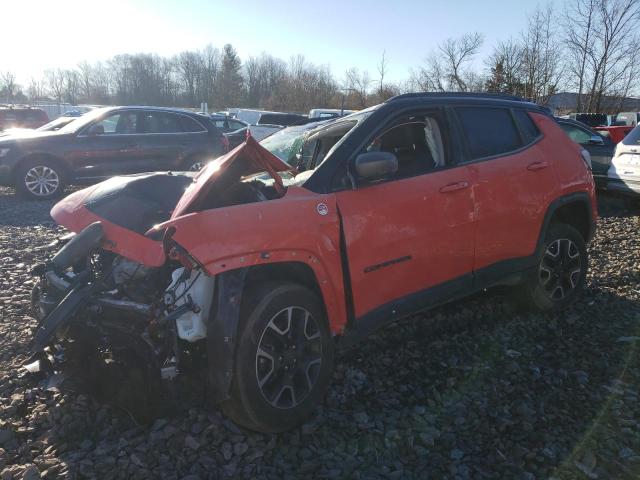 3C4NJDDB9KT668147 - 2019 JEEP COMPASS TRAILHAWK RED photo 1