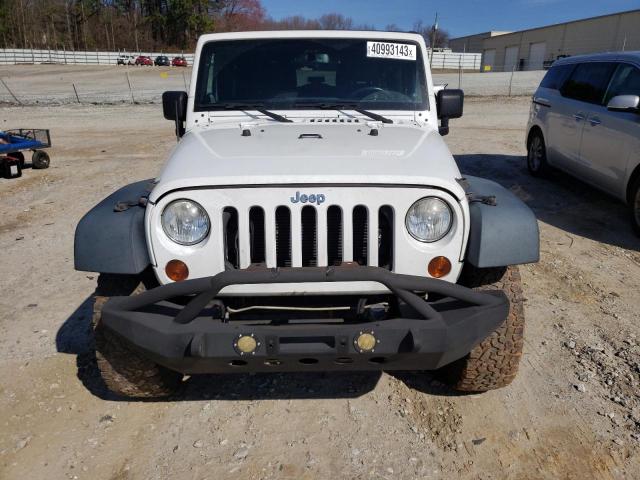 1C4AJWAG0DL621775 - 2013 JEEP WRANGLER SPORT WHITE photo 5