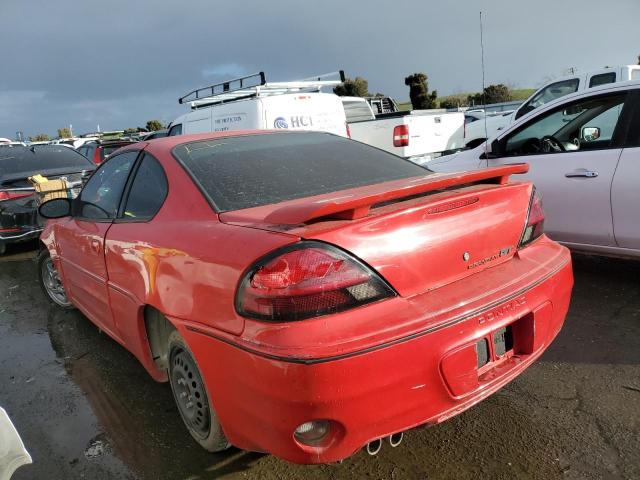 1G2NW12E45M164519 - 2005 PONTIAC GRAND AM GT RED photo 2