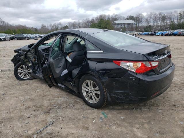 5NPEB4AC9CH489179 - 2012 HYUNDAI SONATA GLS BLACK photo 2