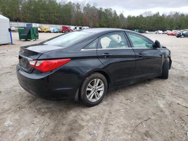 5NPEB4AC9CH489179 - 2012 HYUNDAI SONATA GLS BLACK photo 3