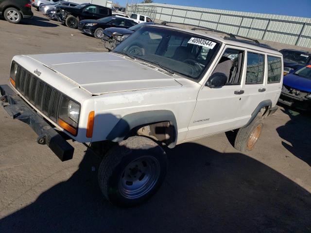 1J4FJ28S0VL510339 - 1997 JEEP CHEROKEE SE WHITE photo 1