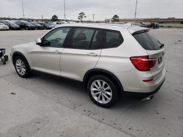 5UXWX9C52F0D45882 - 2015 BMW X3 XDRIVE28I BEIGE photo 2