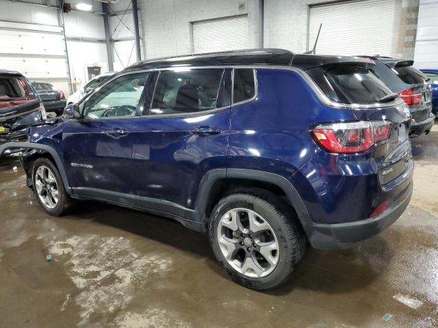 3C4NJDCB0LT115762 - 2020 JEEP COMPASS LIMITED BLUE photo 2