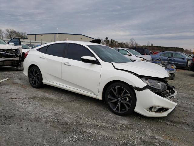 2HGFC2F8XLH525644 - 2020 HONDA CIVIC SPORT WHITE photo 4