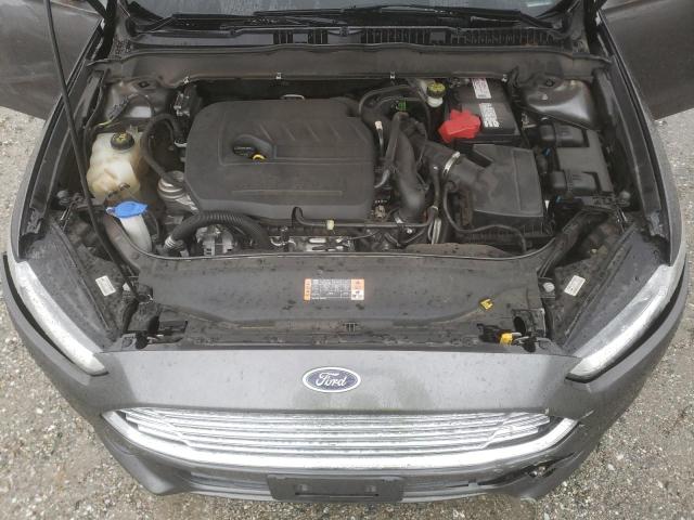 3FA6P0HD6GR399624 - 2016 FORD FUSION SE GRAY photo 11