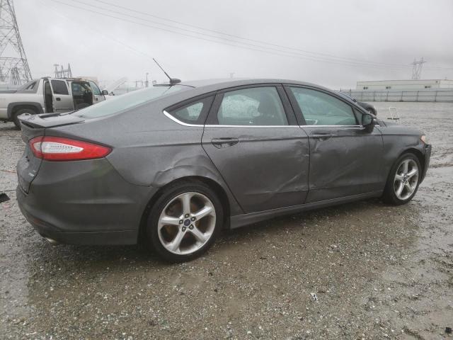 3FA6P0HD6GR399624 - 2016 FORD FUSION SE GRAY photo 3