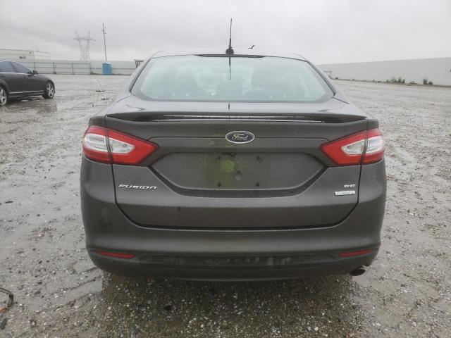 3FA6P0HD6GR399624 - 2016 FORD FUSION SE GRAY photo 6