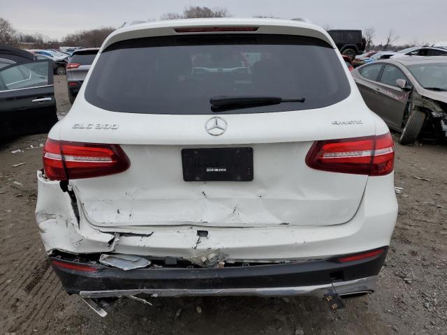 WDC0G4KB1KF631321 - 2019 MERCEDES-BENZ GLC 300 4MATIC WHITE photo 6