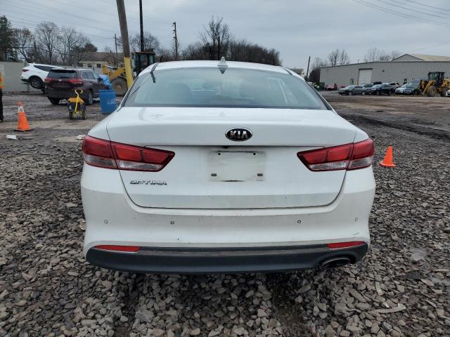 5XXGT4L37JG272113 - 2018 KIA OPTIMA LX WHITE photo 6