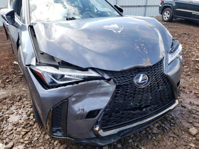 JTHU9JBH0K2001932 - 2019 LEXUS UX 250H GRAY photo 9