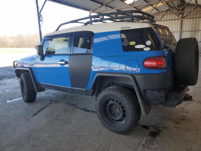 JTEZU11F570004748 - 2007 TOYOTA FJ CRUISER BLUE photo 2