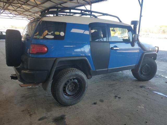 JTEZU11F570004748 - 2007 TOYOTA FJ CRUISER BLUE photo 3