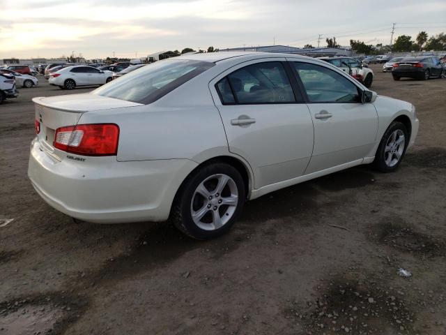 4A3AB36F49E010720 - 2009 MITSUBISHI GALANT ES WHITE photo 3