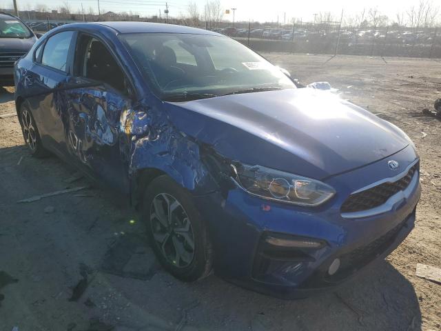 3KPF24AD7ME372428 - 2021 KIA FORTE FE BLUE photo 4