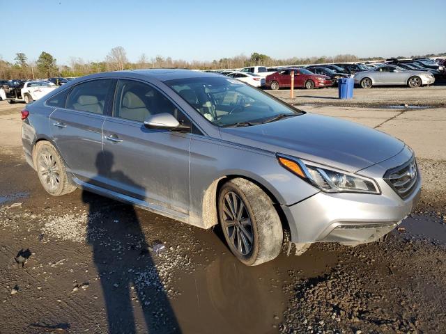 5NPE34AF2HH553139 - 2017 HYUNDAI SONATA SPORT SILVER photo 4