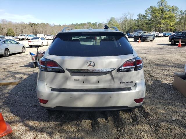 2T2BK1BAXFC282186 - 2015 LEXUS RX 350 BASE WHITE photo 6