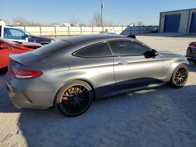 WDDWJ8HB5JF689548 - 2018 MERCEDES-BENZ C 63 AMG-S GRAY photo 3